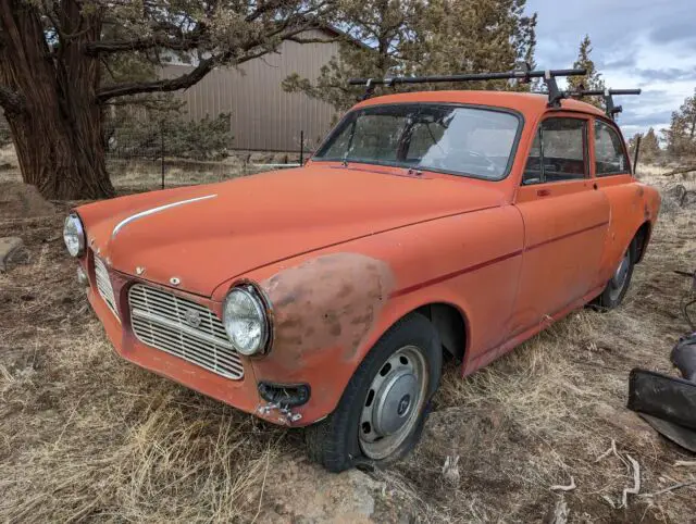 1965 volvo 122 coupe red rwd manual