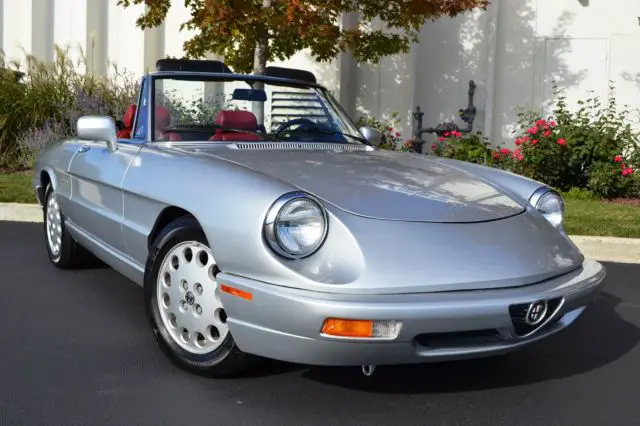 1991 alfa romeo spider veloce 5sp roadster salon resto low original mi warranty