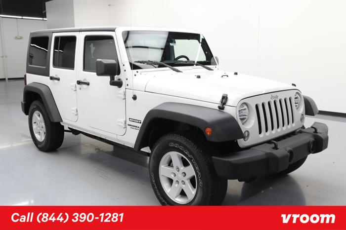 used 2016 jeep wrangler 4wd unlimited sport phoenix, az 85040 for sale in phoenix, arizona