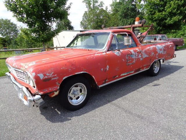 1964 chevelle el camino custom tow truck project/lawn ornament