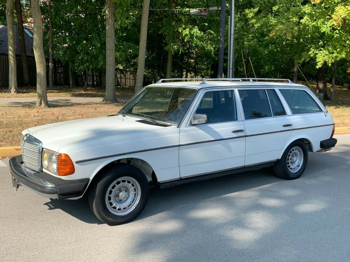 1985 mercedes-benz 300-series*300td wagon turbodiesel diesel*w123*no reserve!