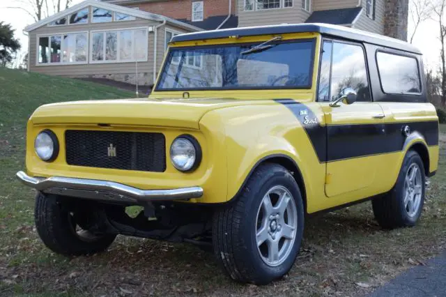 1963 international scout 80 restomod, corvette lt1 w/ 6-speed manual