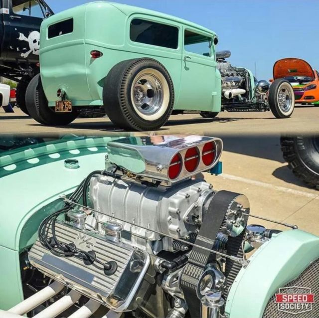 1929 ford blown hemi model a sedan