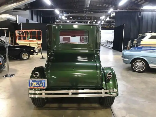1926 ford model t street rod, steel body, glass fenders