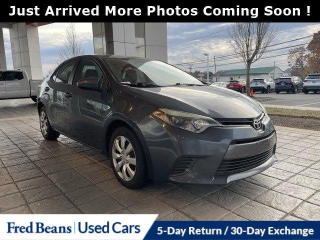 2015 toyota corolla le
