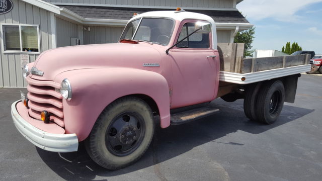 1952 chevrolet 3100 manual 4-speed rwd i6 4.0l gasoline