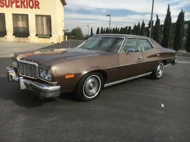 1974 ford gran torino 4 door hardtop original 68000 miles california rust free !