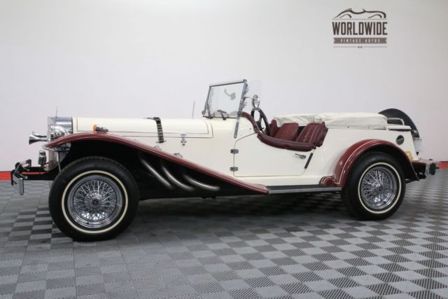 1928 white convertible manual 4 cyl!
