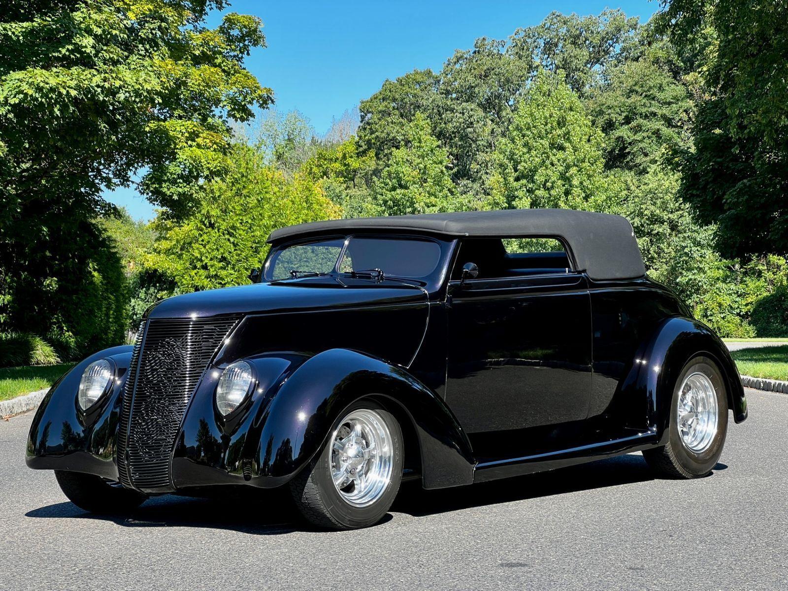 1937 ford cabriolet stock 350 cubic inch jet hot coated edel block