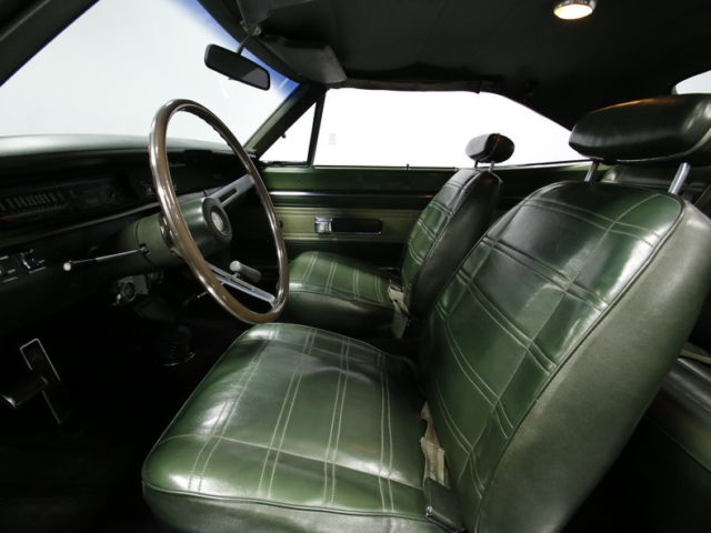 rare m code, 440 six-pack, 4 speed man, bucket seats, lift off hood, nice, fun