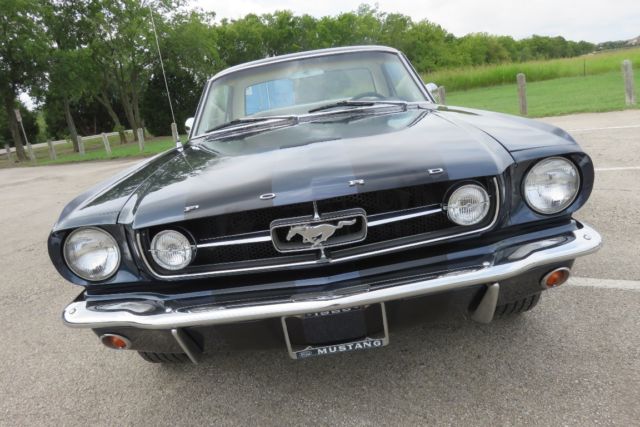 1965 ford coupe mustang rebuilt 289 disc brakes powersteering