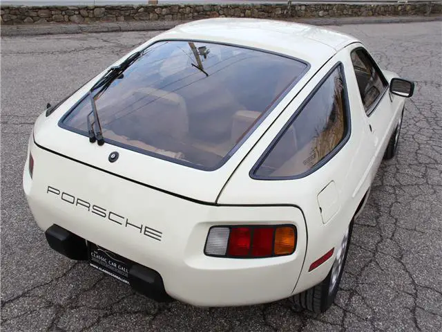 1981 porsche 928 20,556 miles white coupe 5-speed manual