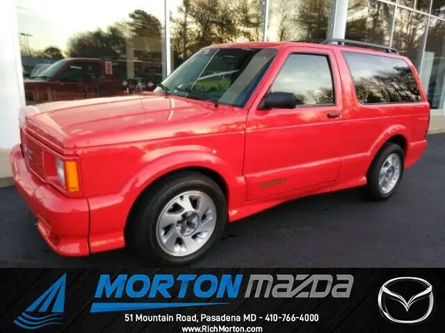 1993 gmc jimmy typhoon 121891 miles 2d sport utility 4.3l 6-cylinder ohv automa
