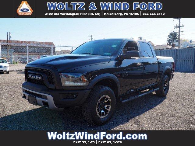 used 2015 ram 1500 4x4 crew cab rebel carnegie, pa 15106 for sale in carnegie, pennsylvania