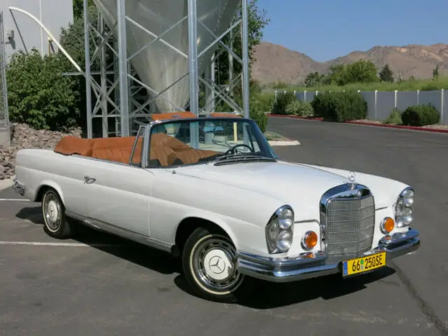 1966 mercedes-benz 250 se convertible