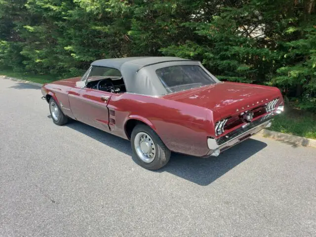 1967 mustang convertible c code 4 speed