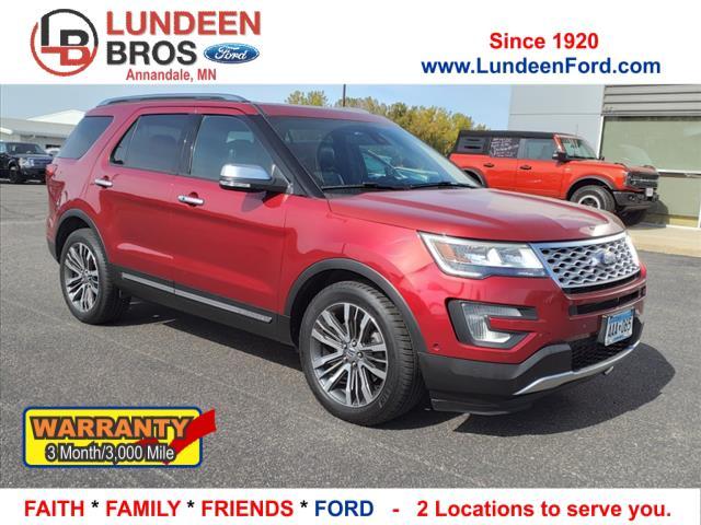 2017 ford explorer platinum