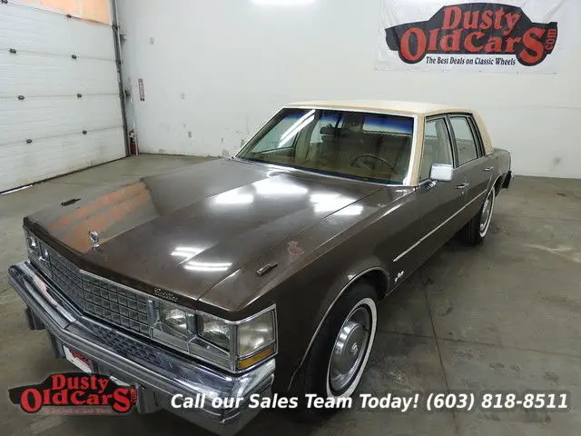 1976 brown runs drives body interior decent!