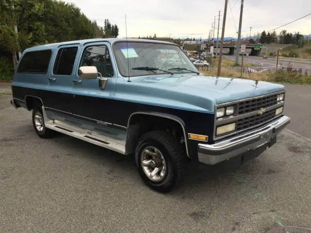 1990 chevrolet v1500 suburban silverado sport utility 4-door 5.7l