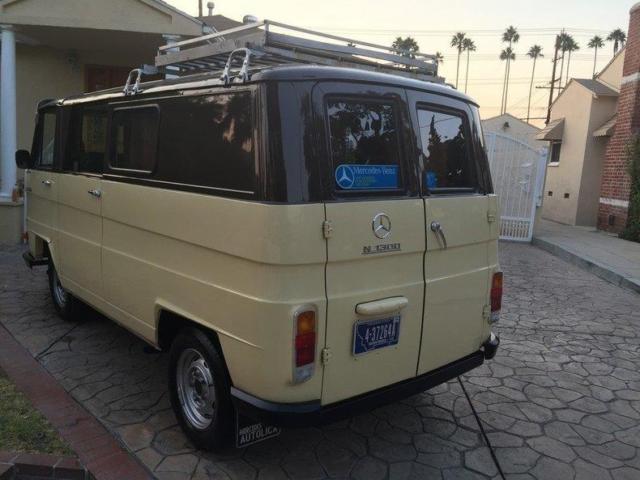 1979 mercedes-benz n1300 21000 miles tan van 4 cyl manual