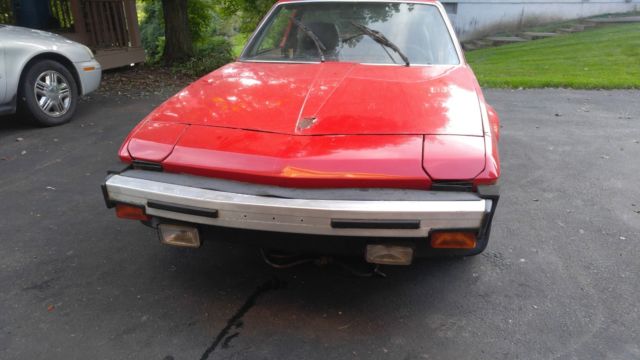 1978 fiat x1/9 parts car ...no reserve