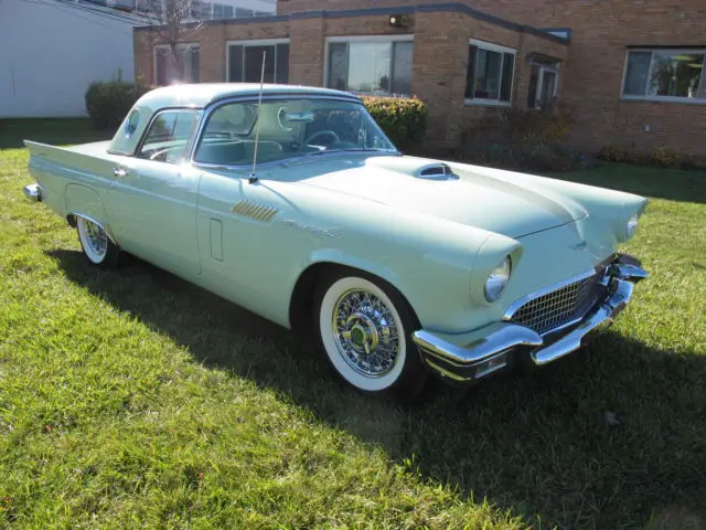 1957 ford thunderbird - beautiful high quality restoration - 312cid/245 hp auto