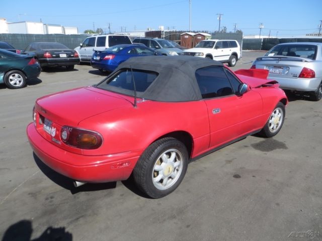 c 1991 mazda mx-5 miata used 1.6l i4 16v manual no reserve