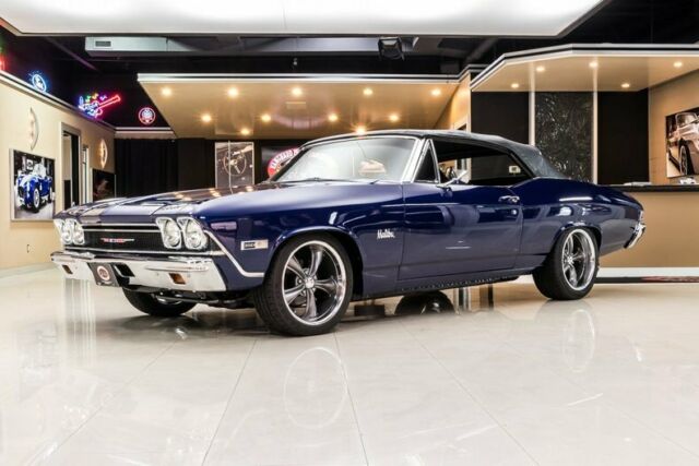 frame off restored! gm 454ci v8, tremec 5 speed manual, ps, pb, powered top!