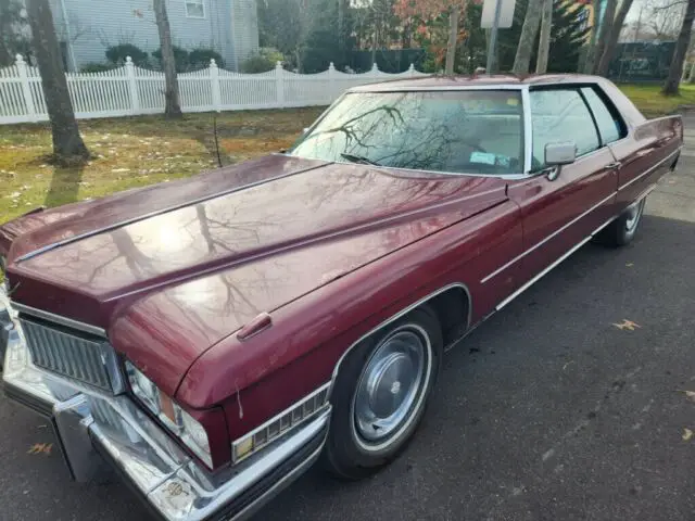 1973 cadillac coupe deville runs & drives