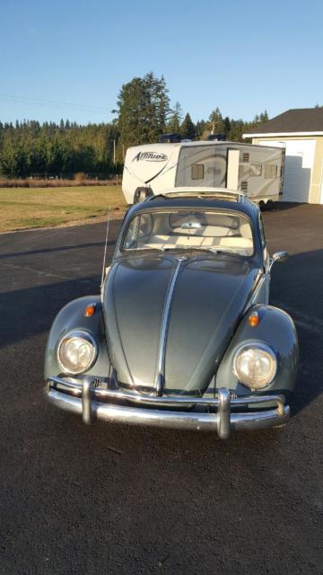 1960 vw ragtop bug classic, clean, driver runs great!! 1600 dual port