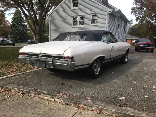 1968 chevelle ss convertible 396 auto pw fiberoptics vin 138 project