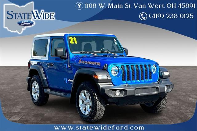 2021 jeep wrangler islander 4x4