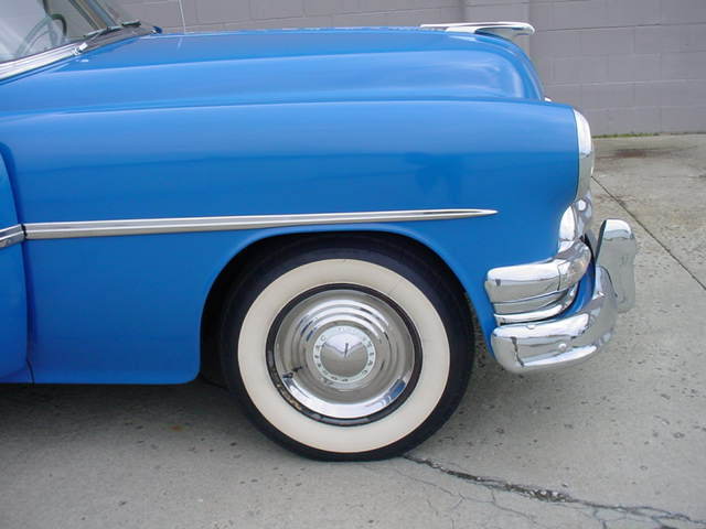1954 pontiac chieftain deluxe 4 door sedan, only 40,000 miles, 8 cyl auto solid