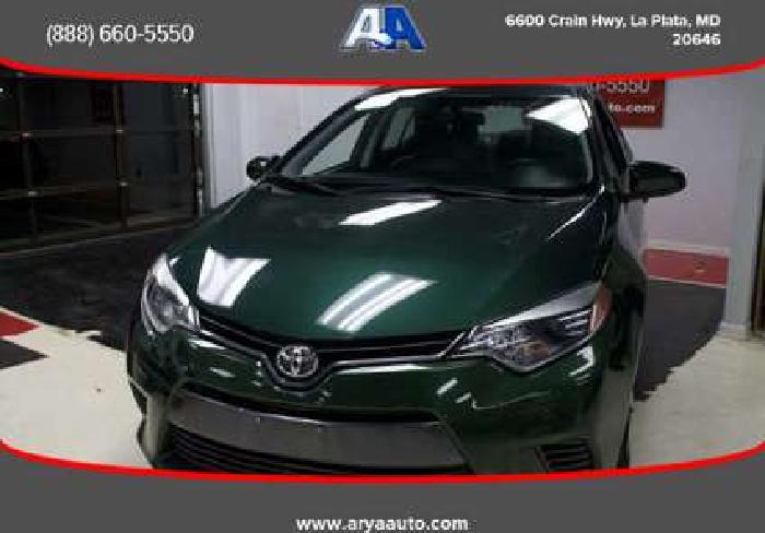 used 2015 toyota corolla for sale in gaithersburg, md