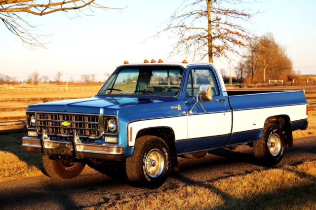 1976 chevrolet k10 silverado 4x4 no reserve!!