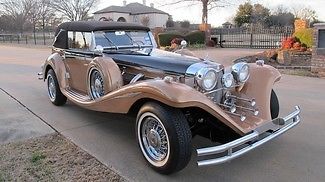 1936 mercedes 540k replica, built by thoroughbred coach, v-8 automatic,marlene