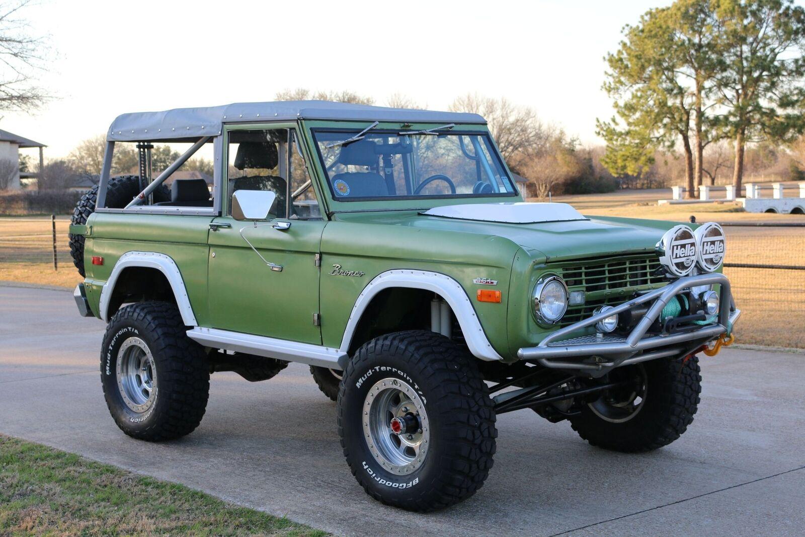 1975 ford bronco beast no rust great patina
