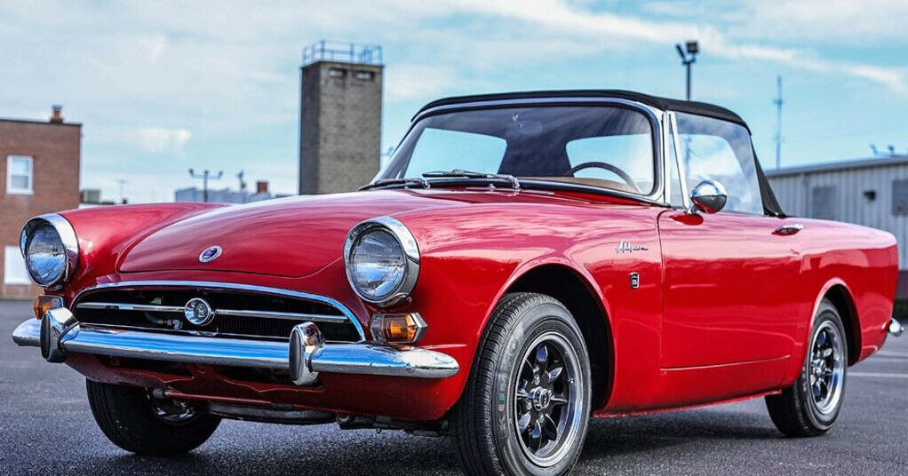 1966 sunbeam alpine series v 1725cc manual