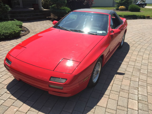 1991 mazda rx7 convertible low mileage clean