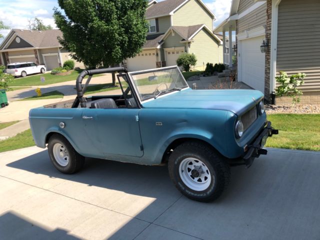 1966 international scout 800 – 152 4x4 rust free!