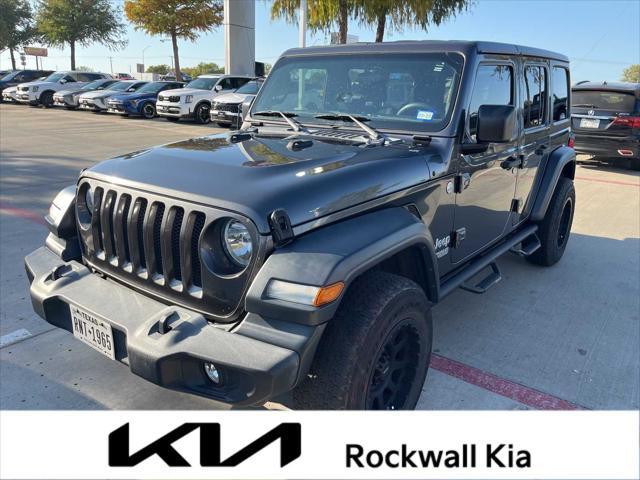 2018 jeep wrangler unlimited sport