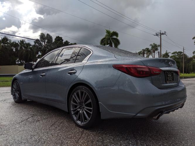 certified 2018 infiniti q50 red sport 400 fort myers, fl 33912 for sale in fort myers, florida