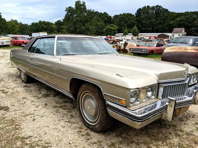1973 cadillac coupe deville in gray court, south carolina