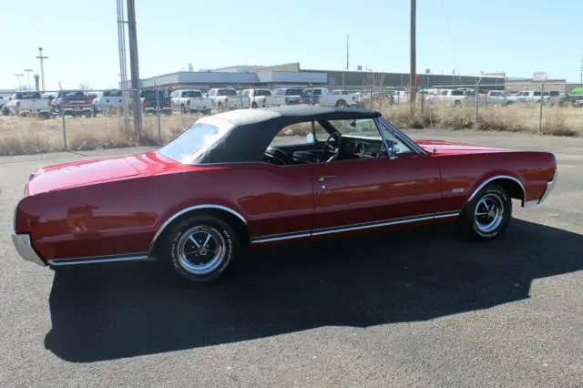 real #'s match professionally restored 1967 oldsmobile 442 convertible