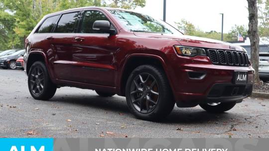 2021 Jeep Grand Cherokee 80th anniversary edition