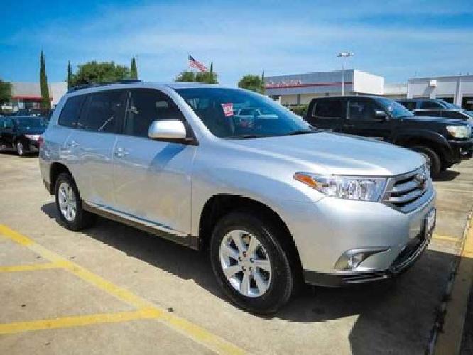2012 toyota highlander cruise control one owner warranty in spring, tx