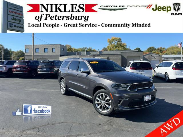 2021 dodge durango citadel awd