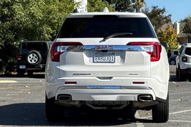 2021 gmc acadia denali