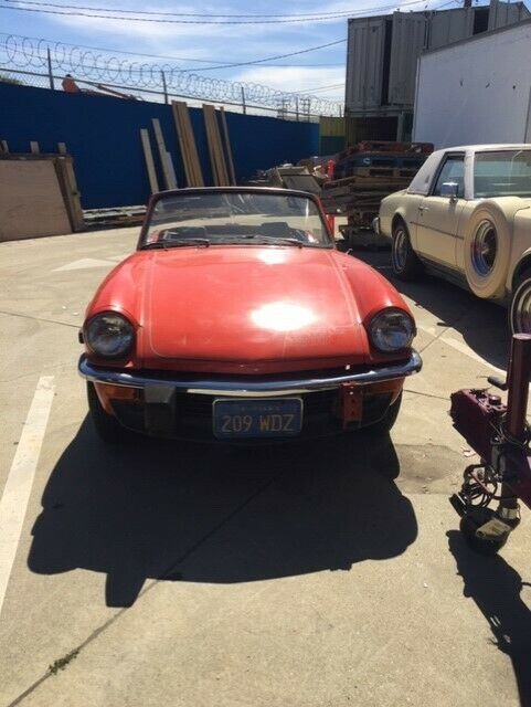 1978 triumph spitfire convertible 1500cc i4 classic