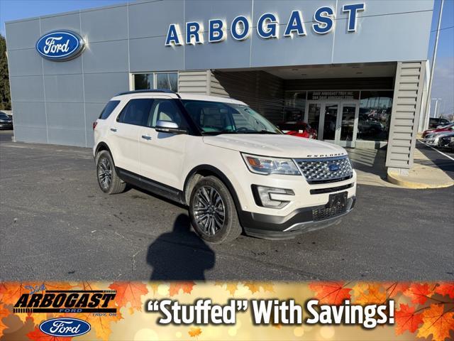 2016 ford explorer platinum